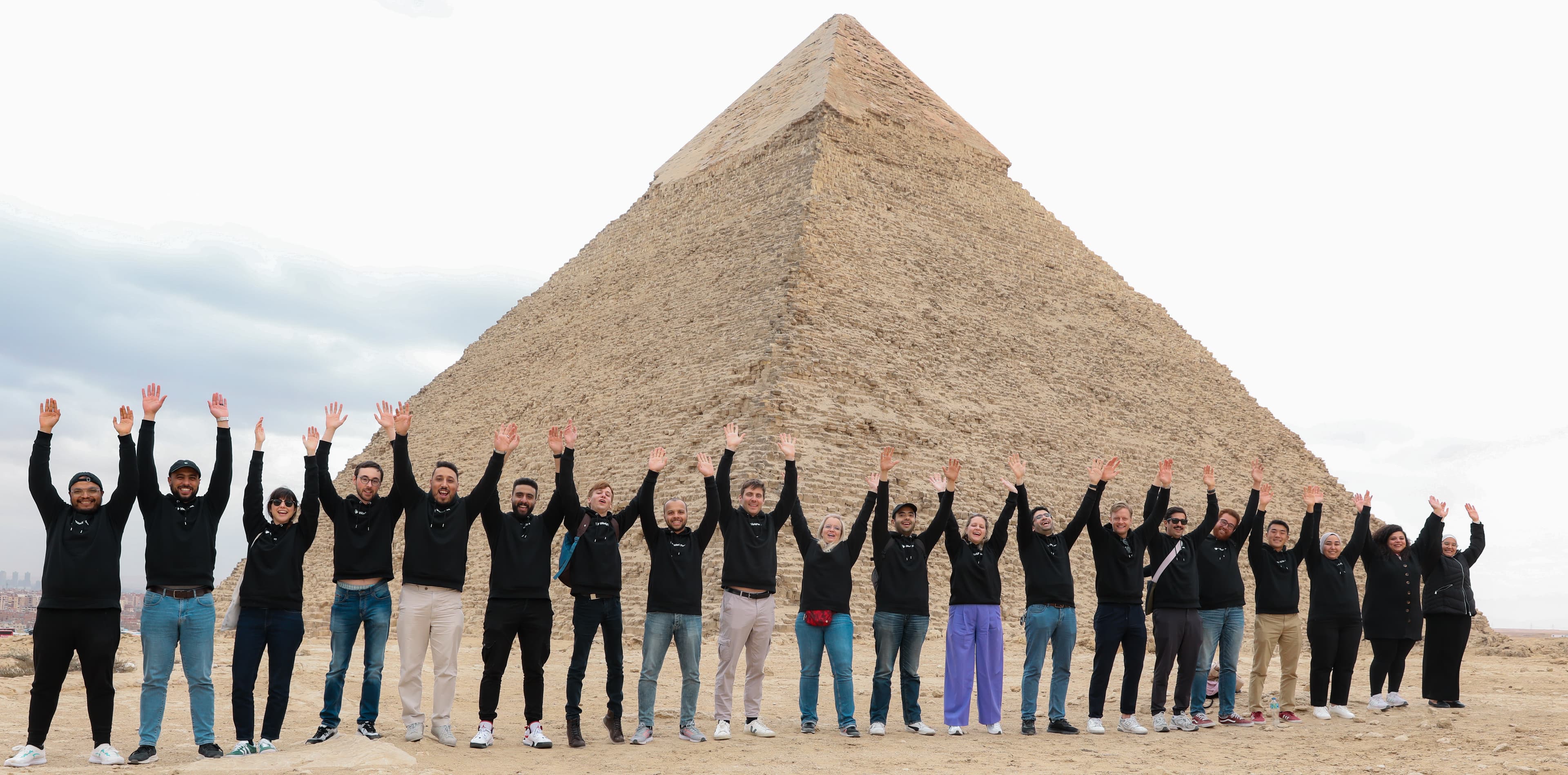 Visiting the Cairo crew